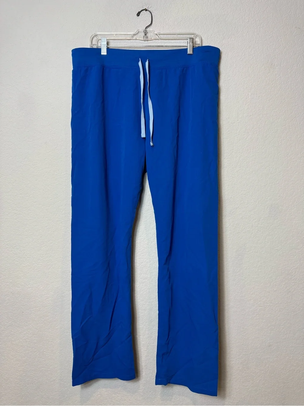 Figs Technical Collection Electric Blue Medical Scrub Pants Soft Flowy Men’s XL